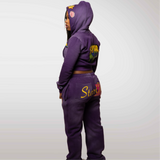 Purple Stargirl Tracksuit Set