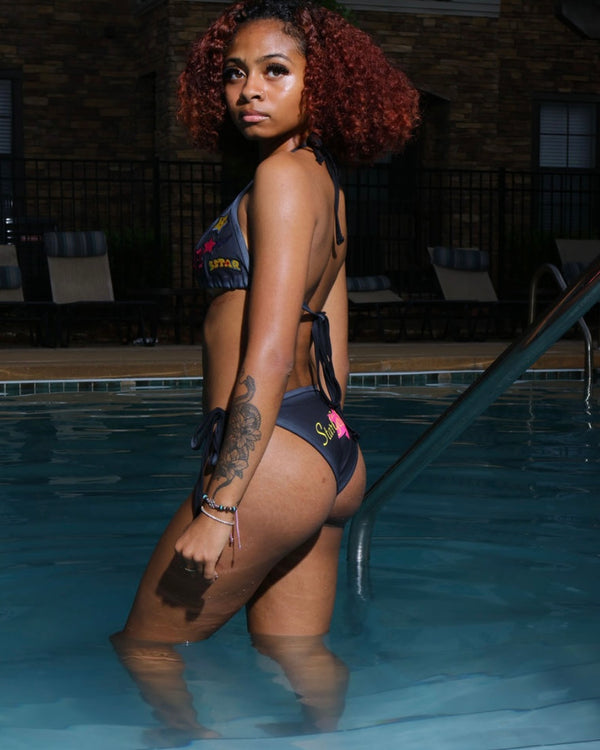 Black 'Stargirl' Bikini Bottom