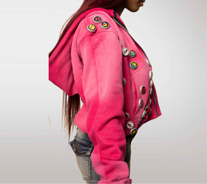 Pink Bottle Cap Jacket