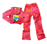 Red Star Girl Tracksuit Set